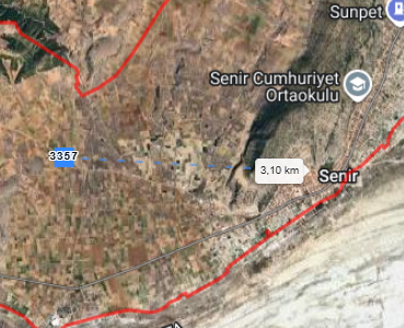 ISPARTA KEÇİBORLU SENİR MAH. 725M² TARLA SATILIKTIR - ISPARTA KEÇİBORLU fotoğraf 4